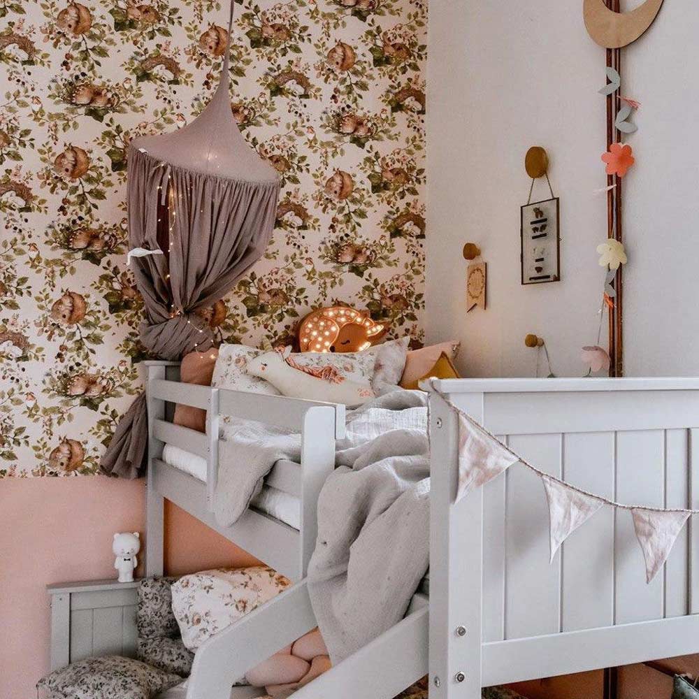 Dekornik Little Sleepy Animals Light kinderbehang