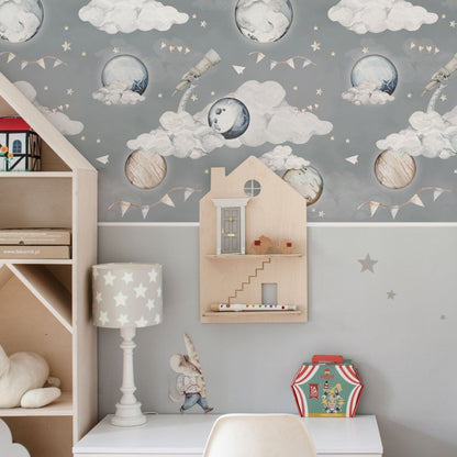 Dekornik Magic Planets kinderbehang