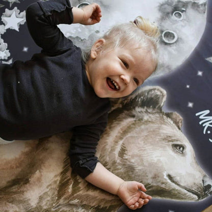 Dekornik Mr. Bear Good Night muursticker