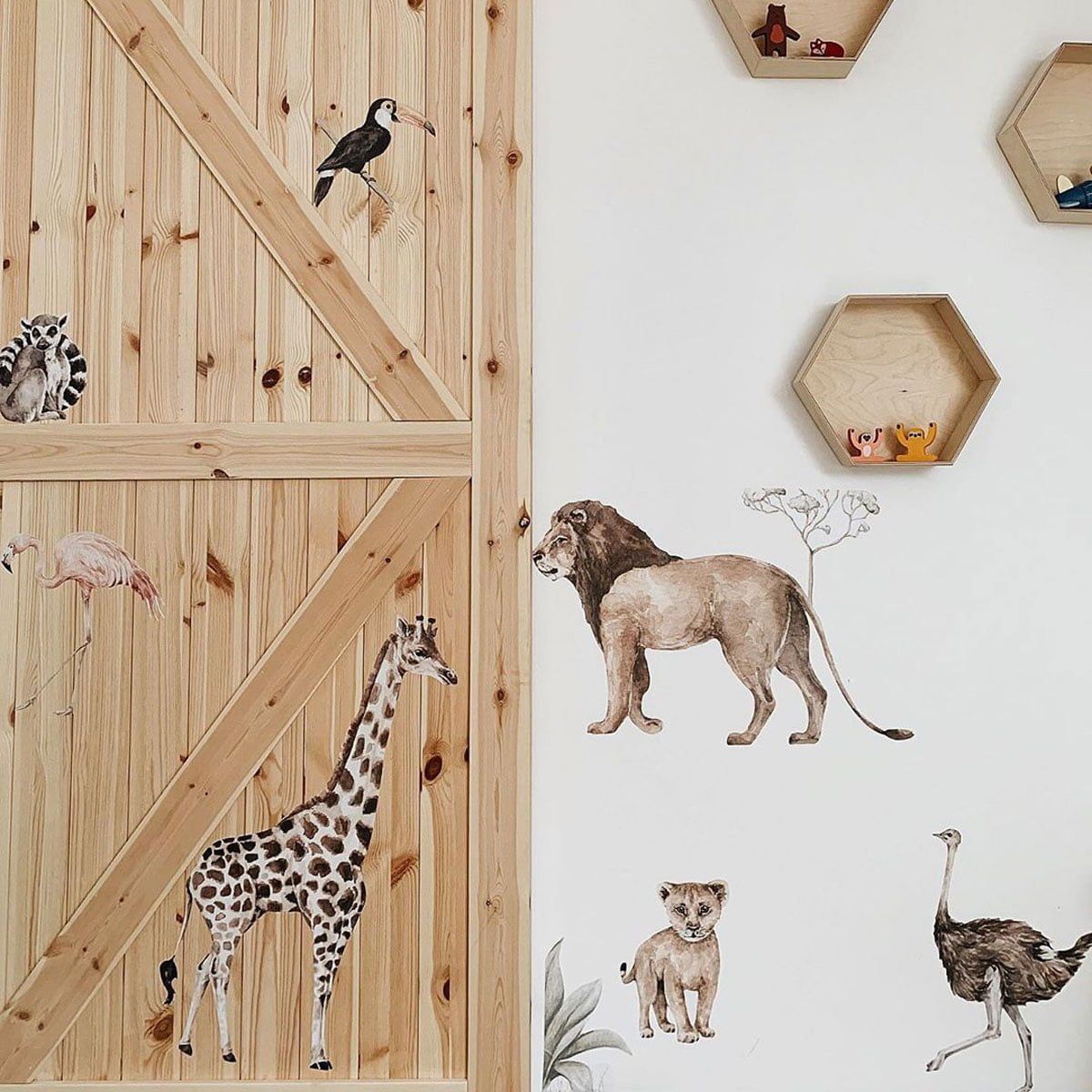 Dekornik Savanna Wonderland muurstickerset