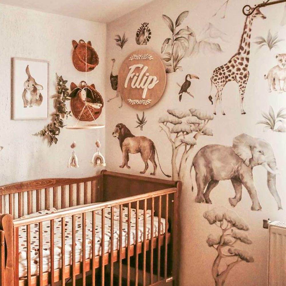 Dekornik Savanna Wonderland muurstickerset