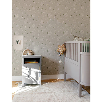 Dekornik White Bouquets kinderbehang