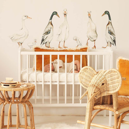 Dekornik White Ducks muursticker - Return to Innocence