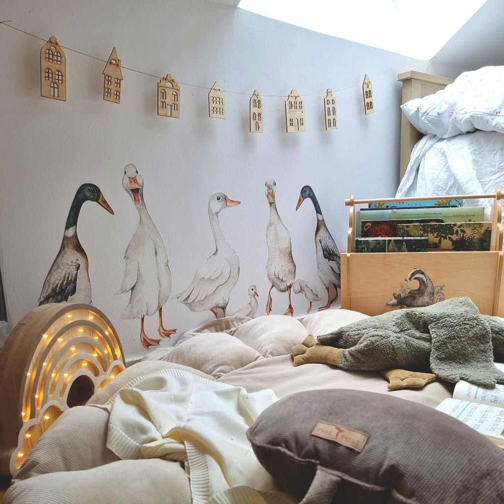 Dekornik White Ducks muursticker - Return to Innocence