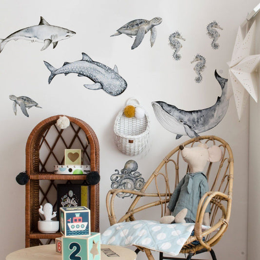 Dekornik Happy Ocean Wonderland muurstickerset