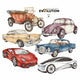 Dekornik History of Cars muursticker - Industrial Evolution