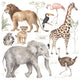 Dekornik Savanna Wonderland muurstickerset