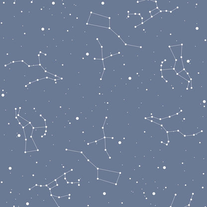 Dekornik Simple cosmos blue kinderbehang