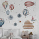 Dekornik Sky Is The Limit Balloons muurstickerset