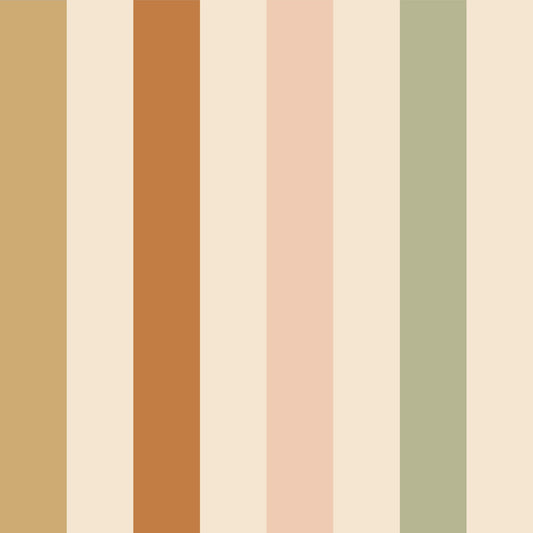 Dekornik Stripes natural kinderbehang