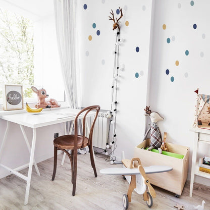 Confetti 5 Navy Blue Turquoise - 