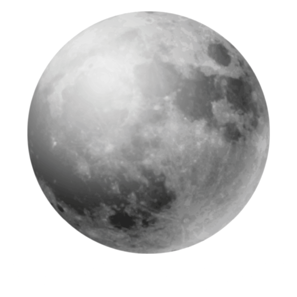 Full Moon Wallsticker - 
