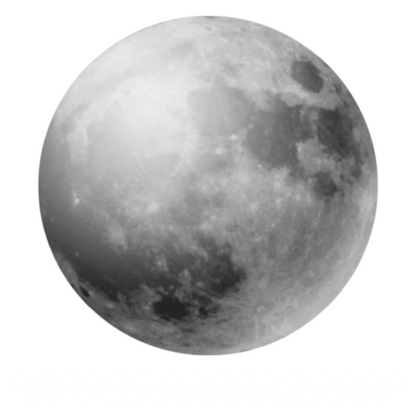 Full Moon Wallsticker - 