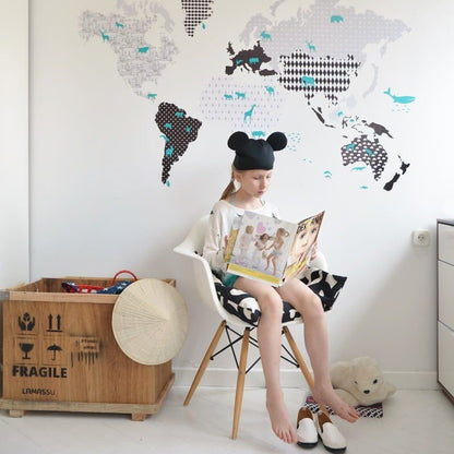 Map 3 Black And White - 