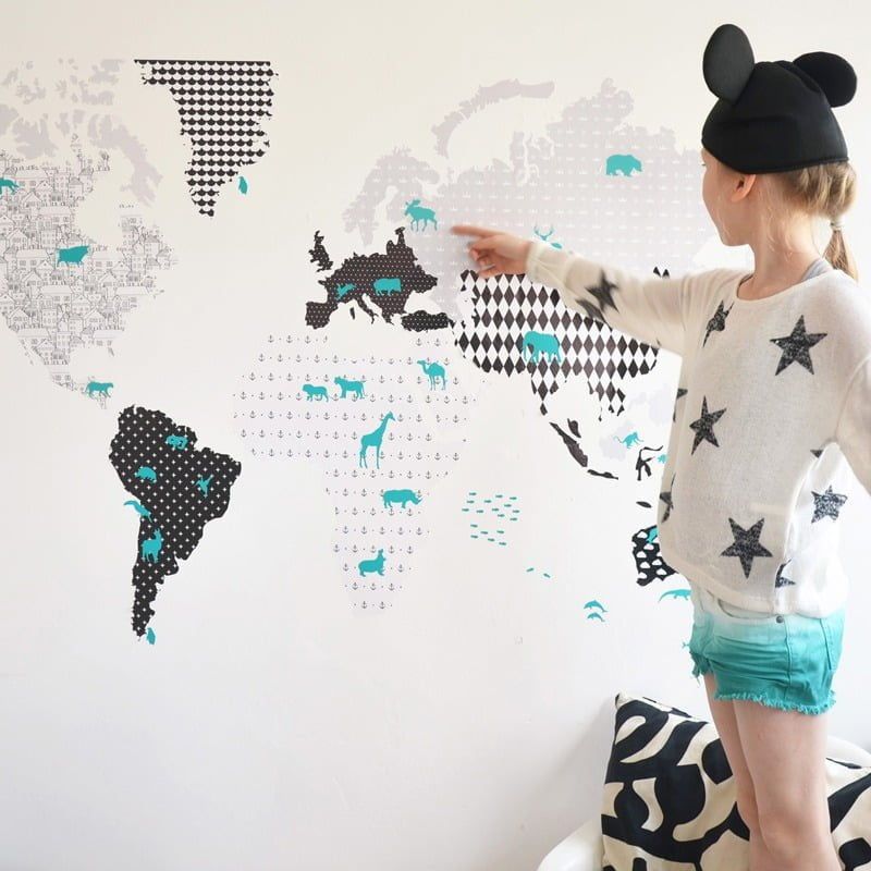 Map 3 Black And White - 