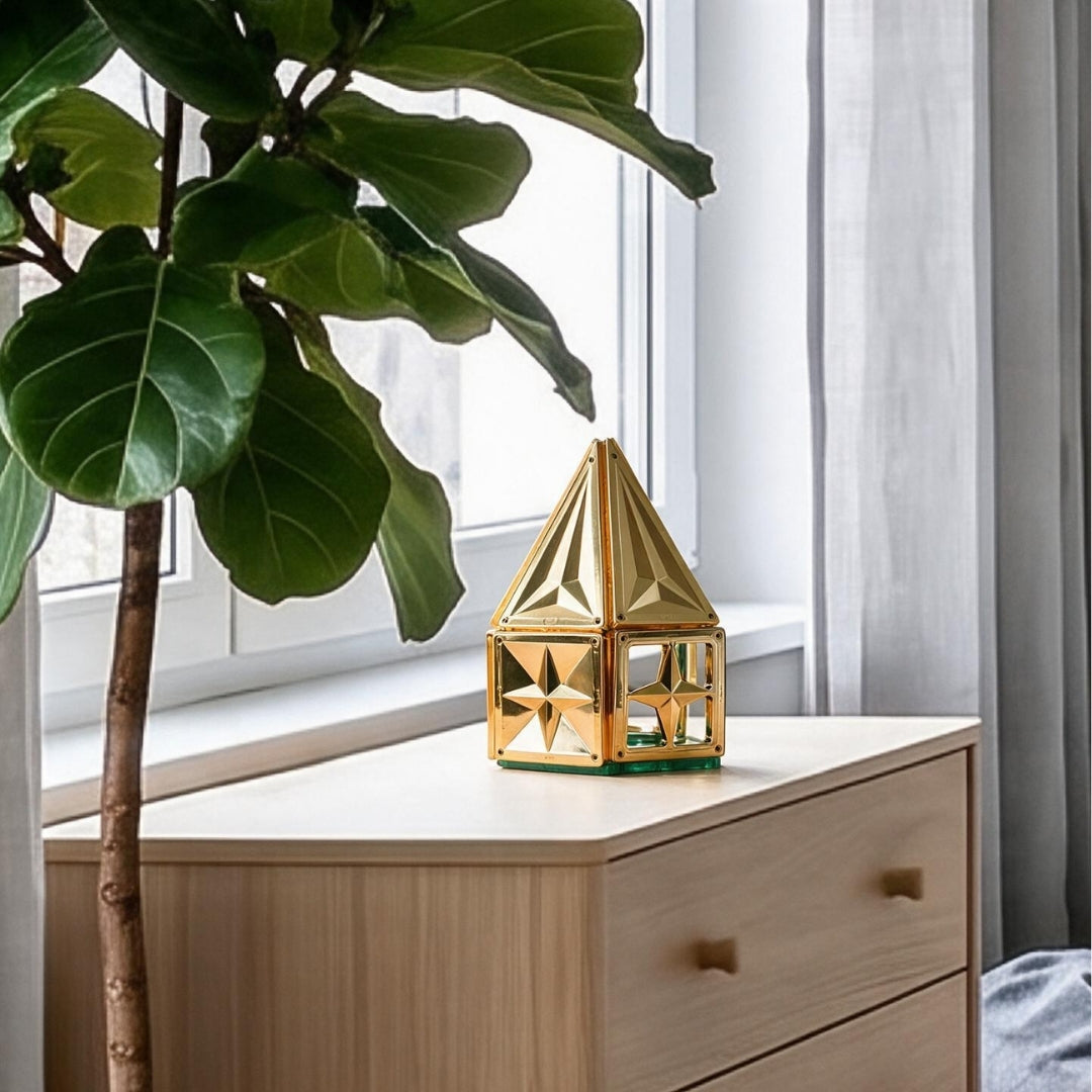 Coblo Magnetische Tegels Goud – 20 stuks in gebruik