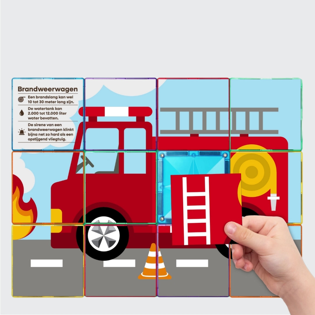 Coblo Toppers Transport – 60 stuks op magnetische tegels