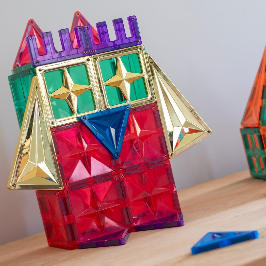 Coblo Magnetische Tegels Goud – 20 stuks in gebruik