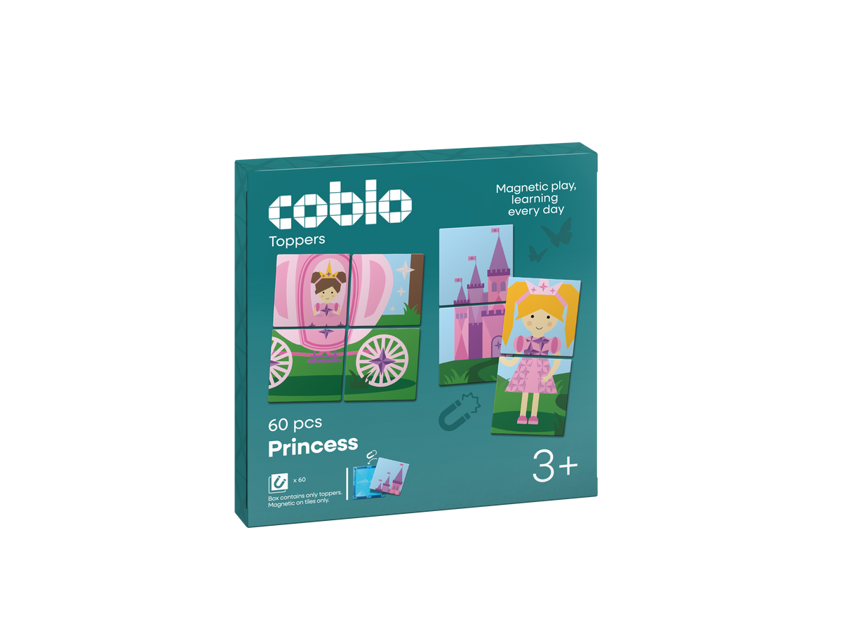 Coblo Toppers Prinsessen – 60 stuks verpakking