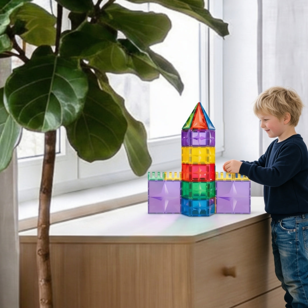 Coblo Magnetische Tegels Classic XL – 6 stuks in gebruik