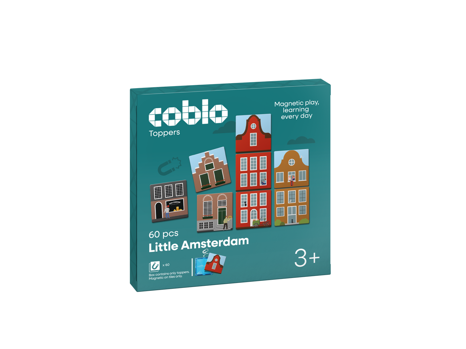 Coblo Toppers Little Amsterdam – 60 stuks verpakking
