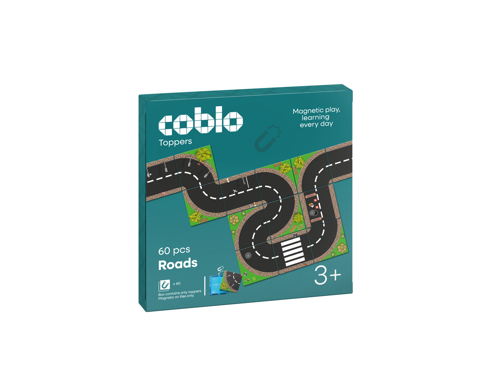 Coblo Toppers Wegen – 60 stuks verpakking