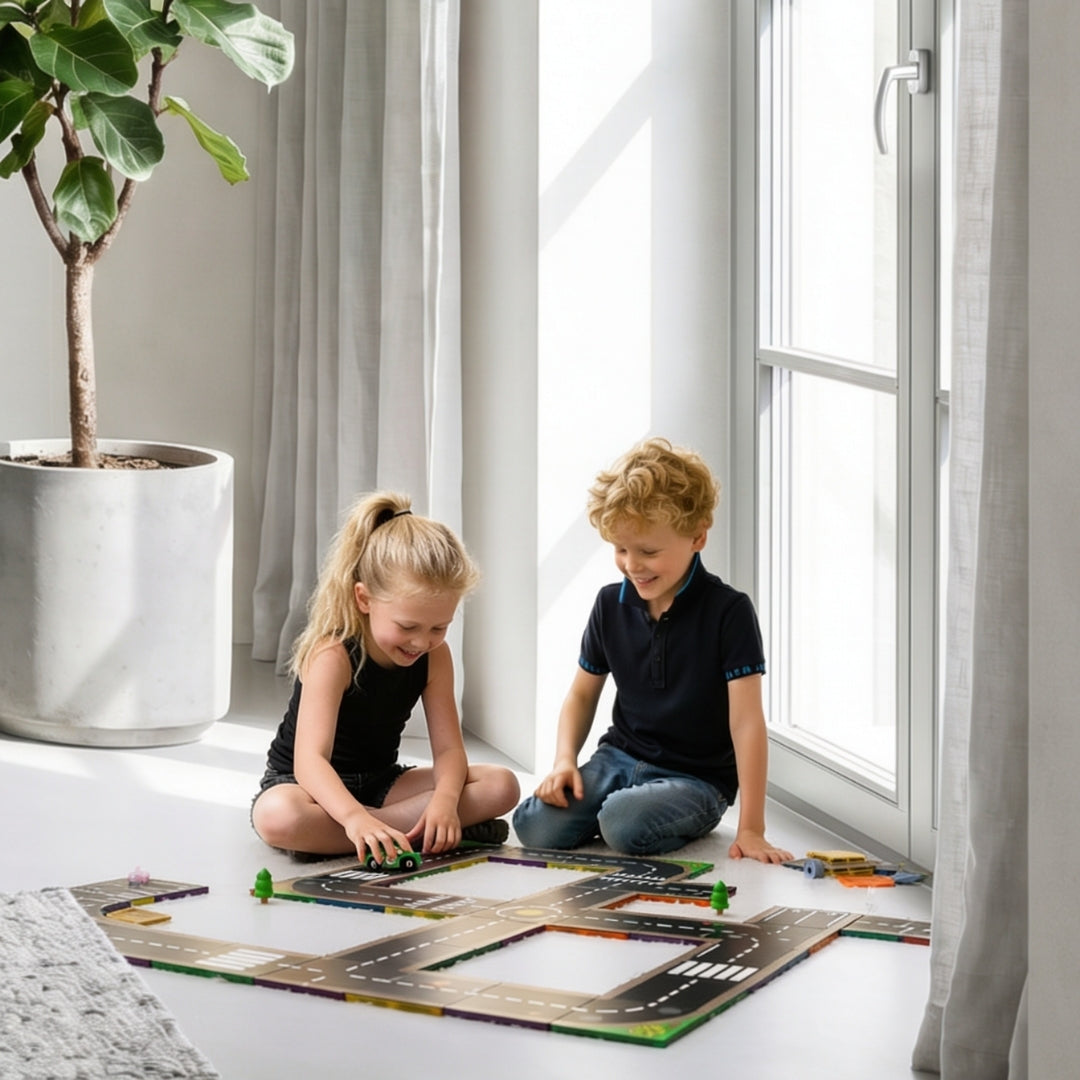 Coblo Toppers Wegen – 60 stuks op magnetische tegels