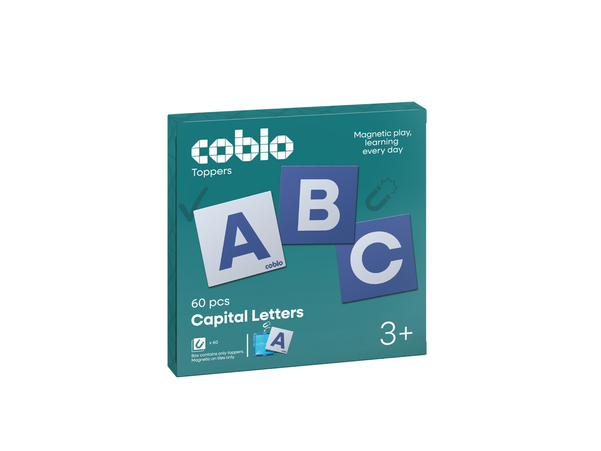 Coblo Toppers Hoofdletters – 60 stuks verpakking