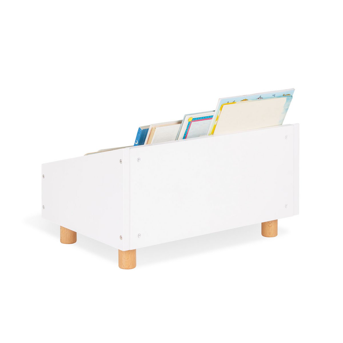 Children's bookshelf "en", White
