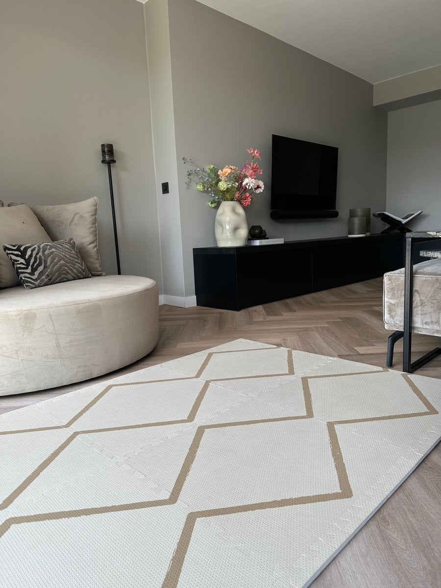 Eeveve speelmat Beni Herfst Goud met antislip en waterdicht oppervlak