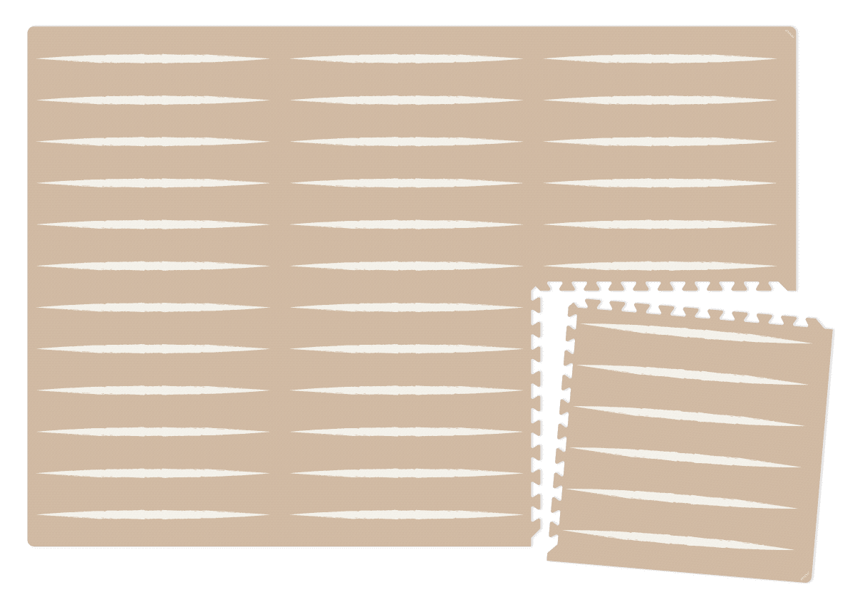 Lucio speelmat foam - desert sand - 