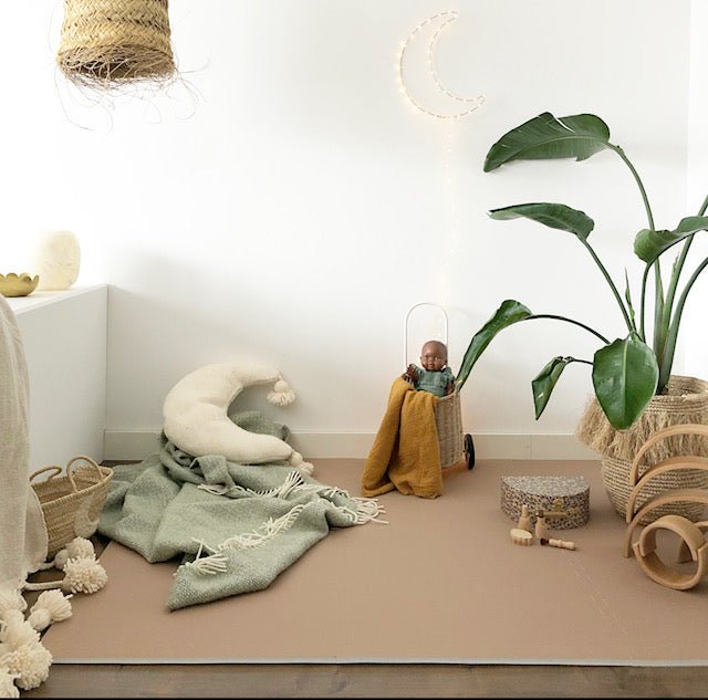 Speelmat foam - cinnamon - 