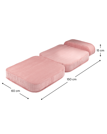 Pink Mousse Flip Chair