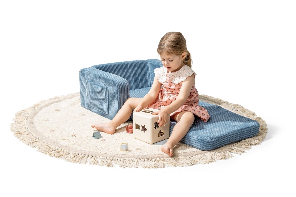Shappy Lumi Peuterstoel Corduroy in Sky Sugar