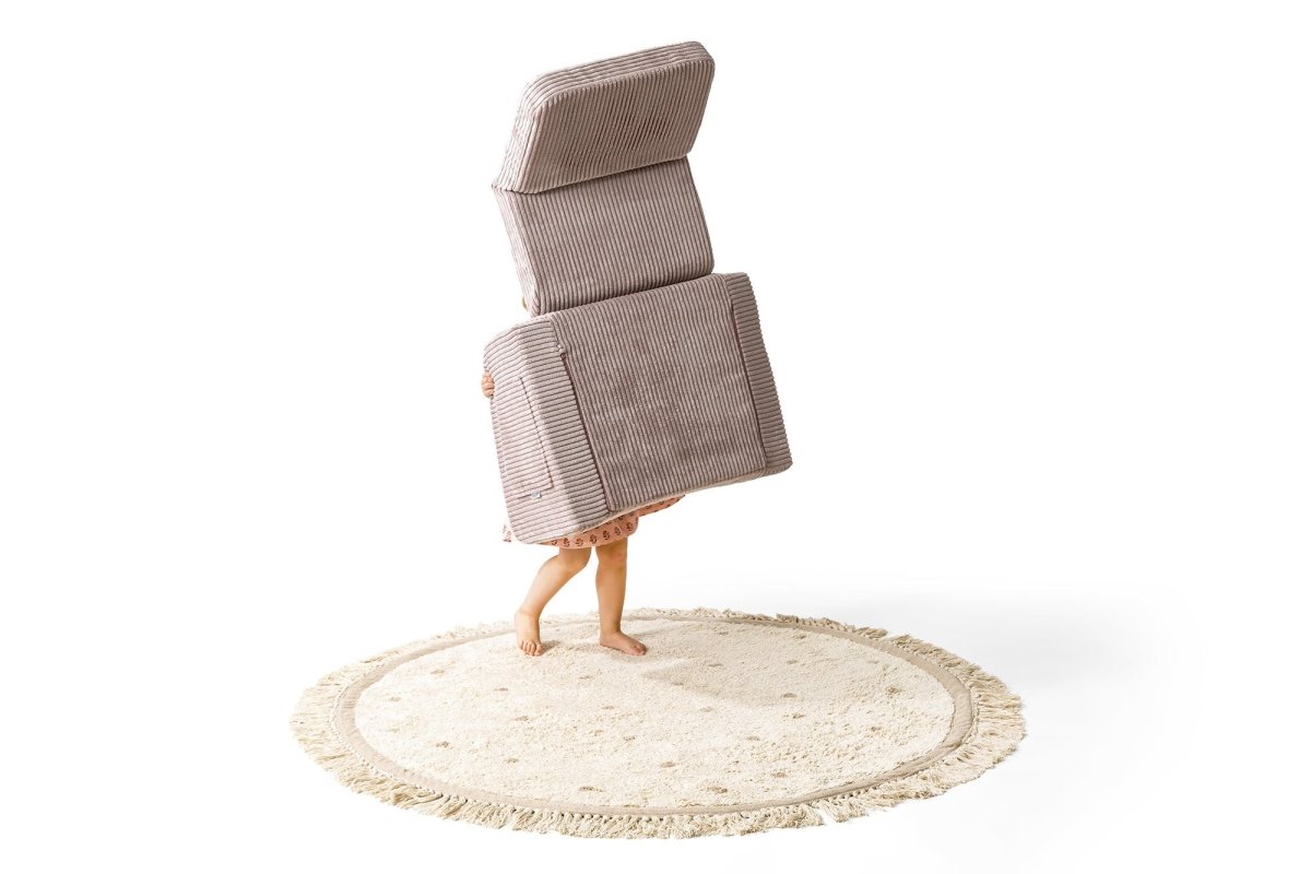 Shappy Lumi Peuterstoel Corduroy in Candy