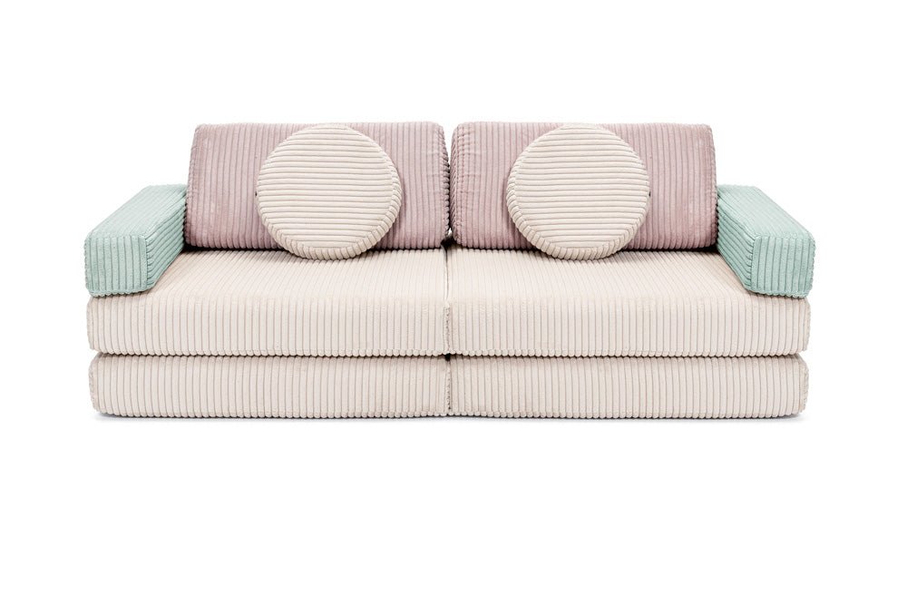 Shappy Speelbank Mini Pure Corduroy 120 cm in Lollipop