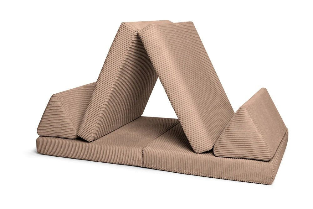 modulaire speelbank voor bouwen en ontspannen van ribstof