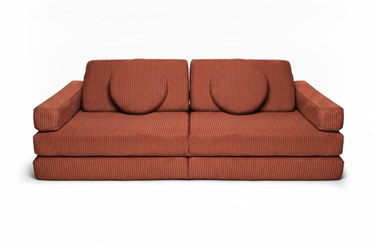 Shappy Speelbank Pure Corduroy 160 cm in Cinnamon