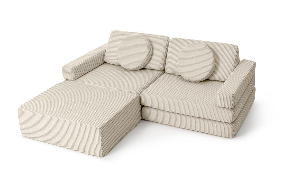 Shappy Trampoline Pure Corduroy Waffle Cream Beige