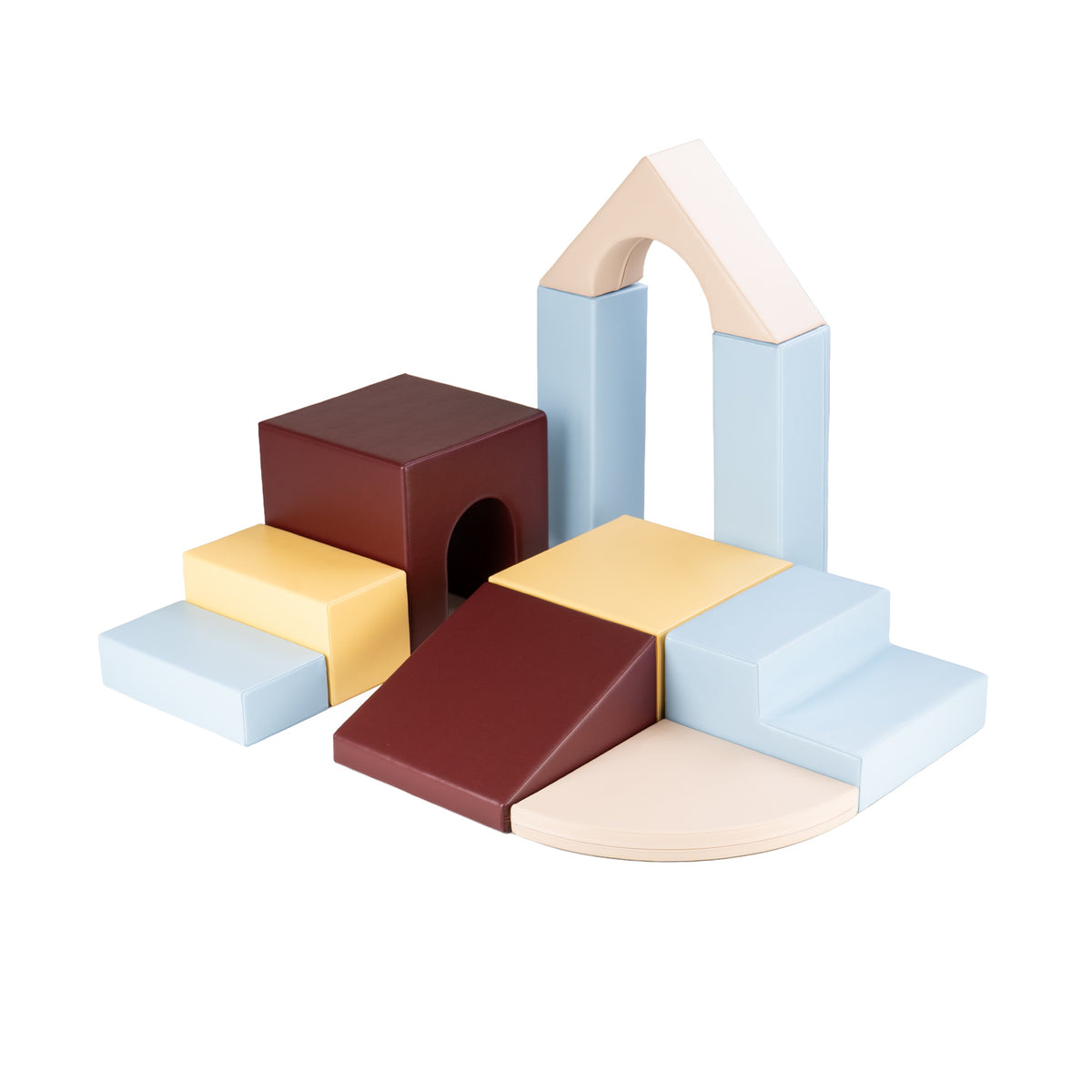IGLU Creativity soft play bouwset in Beach Burgundy