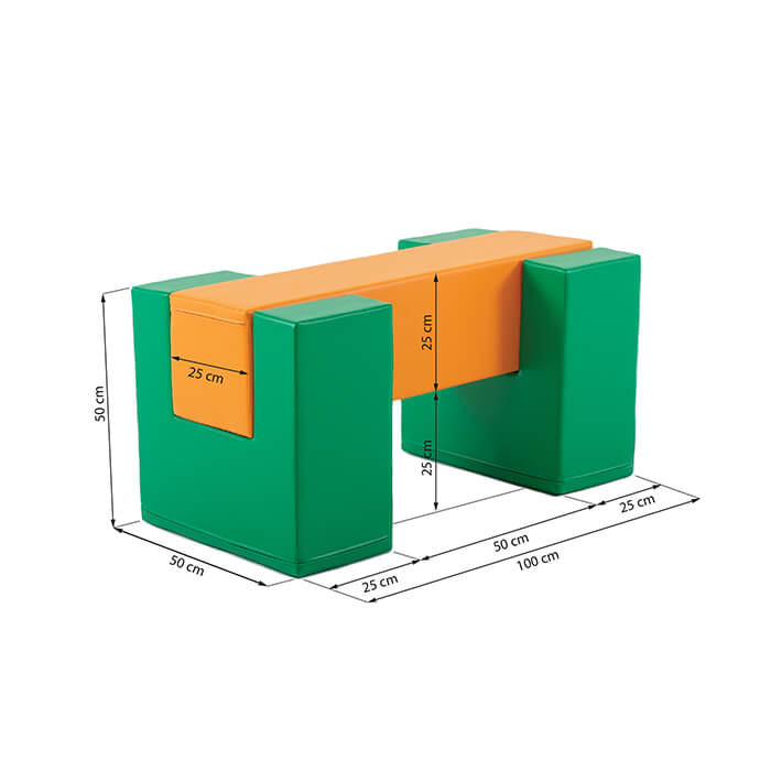 IGLU Balance Bridge soft play activiteitenset