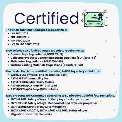 Soft Play bouwblokken set - Building