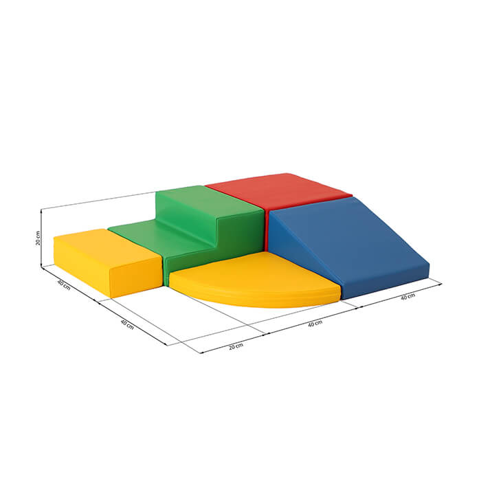 Soft Play Foamblokkenset - Corner Climber – productbeeld 11