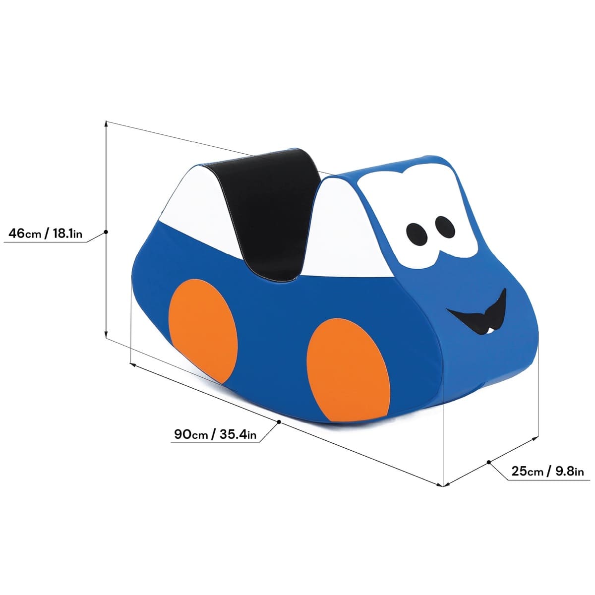 IGLU Soft Play Car zachte schommelauto