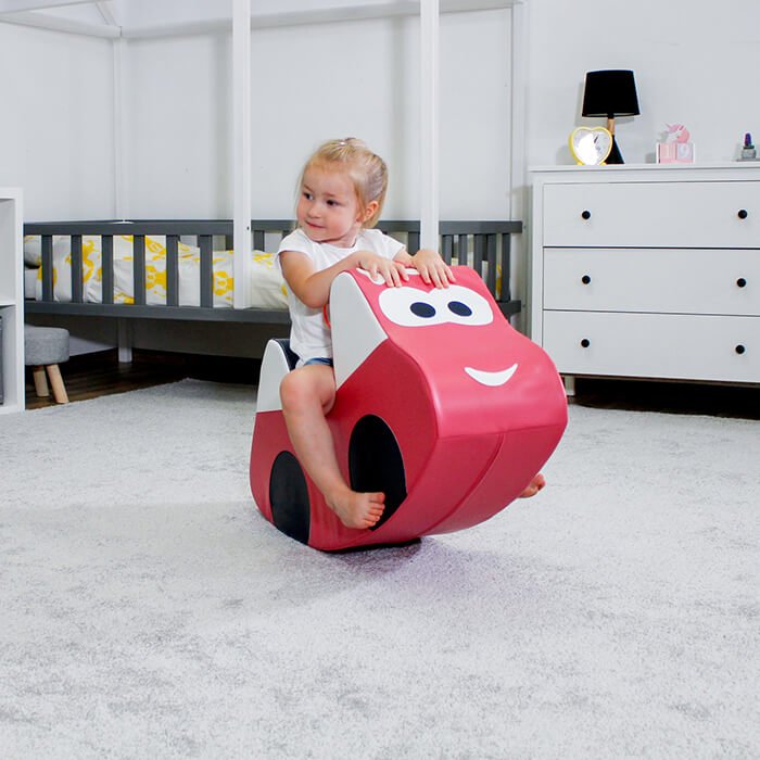 IGLU Soft Play Car zachte schommelauto