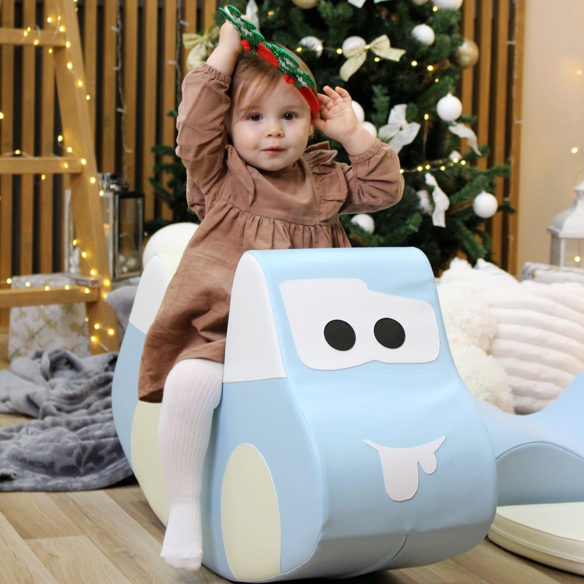 IGLU Soft Play Car zachte schommelauto