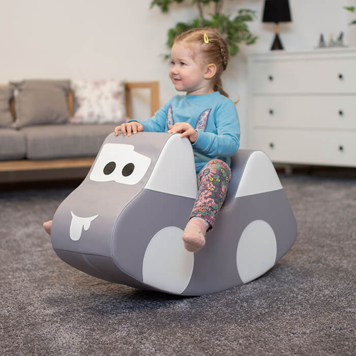 IGLU Soft Play Car zachte schommelauto