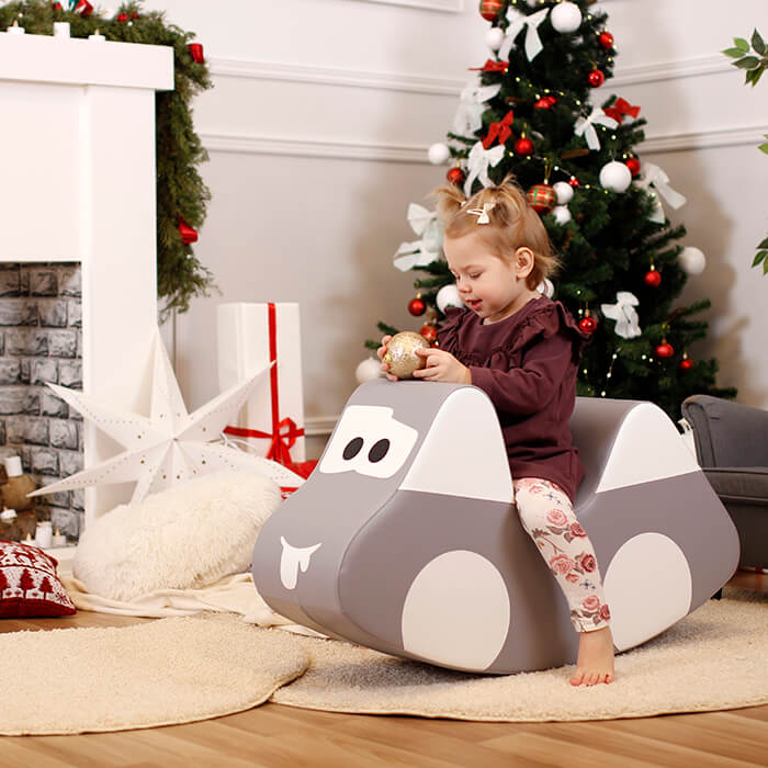 IGLU Soft Play Car zachte schommelauto