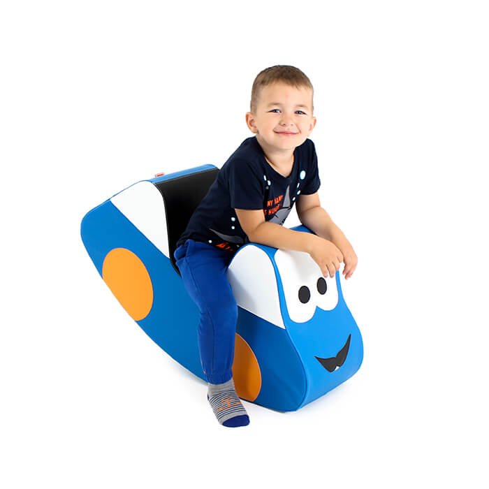 IGLU Soft Play Car zachte schommelauto