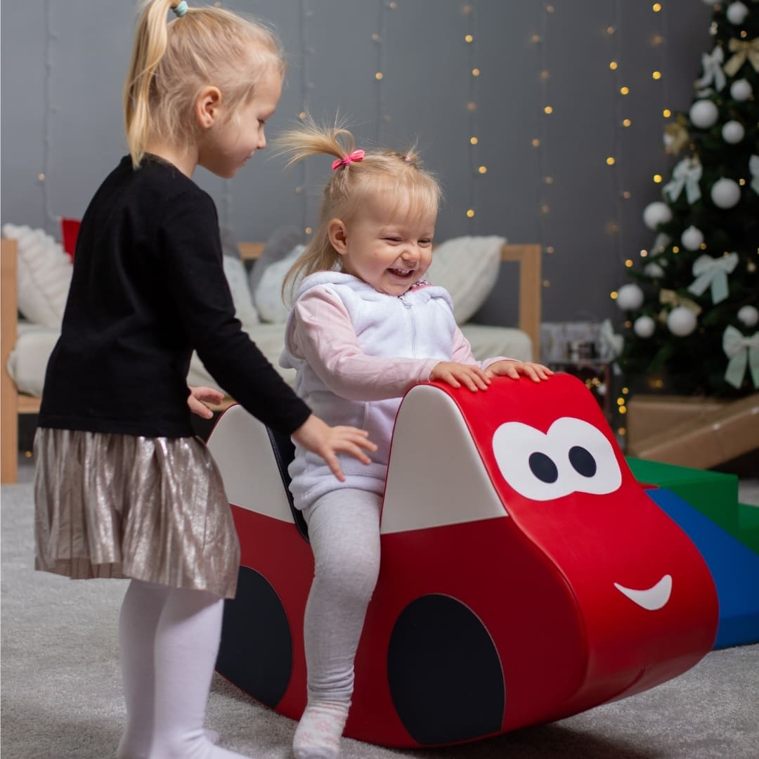 IGLU Soft Play Car zachte schommelauto